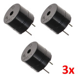 3x Buzzer Ativo 5v