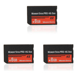 3x Cartao Flash Memory