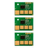 3x Chip Compativel Para