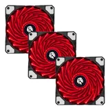 3x Fan Cooler Ventoinha