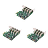 3x Hub Pci e