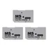 3x Leitor De Cartão Memory Stick Pro Duo Micro-sd Tf Para Ms