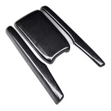 3x Peças Molduras Civic G10 Fibra Carbono Console Central!