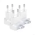 3x Plug Tomada Adaptador Para Macbook, iPhone, iPad Apple Br