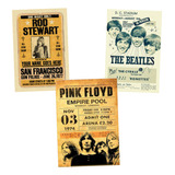 3x Poster Rock 30x45cm