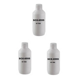 3x Refil Toner Kilo P/uso Samsung Scx-6555 Scx-6545 Scx6555 