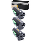 3x Toner 60bh Compativel