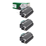 3x Toner E460x11l E260