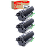 3x Toner Para Lexmark