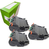 3x Toner Para Lexmark