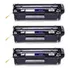 3x Toner Q2612a 12a Compatível Com Hp 1010 1020 1015 1022 