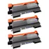 3x Toner Tn450 Tn-450 P/ Uso Brother Dcp7065dn Dcp7055