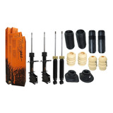 4 Amortecedor Kit Completo Siena 1 0 1 3 1 4 1 8 2001 A 2014