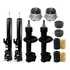 4 Amortecedor+ Kit Coxim Uno 89 90 91 92 93 94 95 96 97 98/