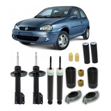 4 Amortecedor  Kit Suspensão Corsa Wind 94 95 96 97 98 99
