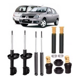 4 Amortecedor Kit Suspensao