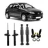 4 Amortecedores + 2 Kit Batentes Do Peugeot 206 Ou 207