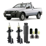 4 Amortecedores Kits Suspensao