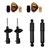 4 Amortecedores Monroe Kits