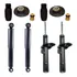 4 Amortecedores Monroe + Kits Peugeot 206 1.4 Sw