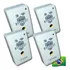 4 Aparelho Sonoro Para Espantar Morcegos E Ratos Sem Cheiro 110v 220v