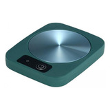 4 Aquecedor De Café Elétrico Com Verde Verde 13x10x2cm