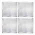 4 Assadeiras De Alumínio Perfurada 35x35 Prp004 Fc4emv Imeca