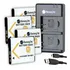 4 Bat.erias Bn1 + Carreg Duplo Para Sony W530 W570 Tx5 Tx7