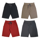 4 Bermudas De Moletom