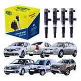 4 Bobinas Ignicao Clio