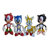 4 Bonecos Sonic Collection