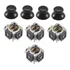 4 Botão 4 Analógico Para Controle Xbox 360 Preto Direcional