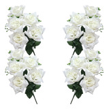 4 Buques Flores Grandes
