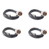 4 Cabos Descida Celular Rgc 58 15mts Para Antena Super Top