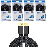 4 Cabos Hdmi Para