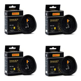 4 Câmaras De Ar Bicicleta Aro 700x28 45c Pirelli 60mm Presta