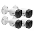 4 Câmeras De Segurança Intelbras Vhc 1120 B 1000 Com Resolução 1mp Branco
