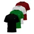 4 Camiseta Masculina Camisas Slim Voker 100% Algodão Atacado