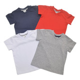 4 Camisetas Infantil Bebe