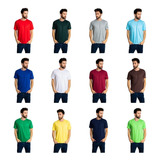 4 Camisetas Masculinas Malha