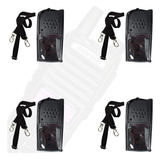 4 Capa De Couro Para Radio Walktalk Baofeng Uv82 Proteçao
