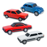 4 Carrinhos De Brinquedo