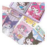 4 Cartelas Pintura Diamante Diy Kuromi My Melody Hello Kitty