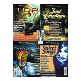 4 Cds Revista Music Mix Sweet Songs Top Live Emotions Rock