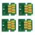4 Chips Tanque Caixa Manutenção Para Wfc5710 Wfc5790 M5799