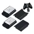 4 Compartimento Traseiro Caixa Pilhas Compativel Xbox 360