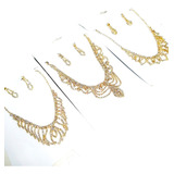 4 Conjunto Colar Brinco