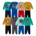 4 Conjunto De Frio Moletom Menino Kit 08 Peças Inverno