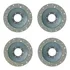 4 Discos Freio Seco 22cm Trator Massey Mf 55x 65x 85x 95x