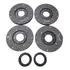 4 Discos   Retentor Freio Trator Valmet 65 68 78 85 86 80 88